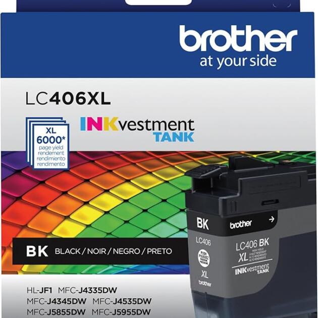 Brother LC406XLBK High Yield Black -Ink -Cartridge