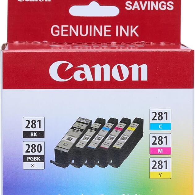 Canon PGI-280XL/CLI-281 5 Color Pack